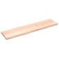 vidaXL Tischplatte 200x50x6 cm Massivholz Eiche Unbehandelt Baumkante vidaXL Tischplatte 200x50x6 cm Massivholz Eiche Unbehandelt Baumkante