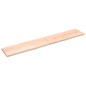 vidaXL Tischplatte 220x40x4 cm Massivholz Eiche Unbehandelt Baumkante vidaXL Tischplatte 220x40x4 cm Massivholz Eiche Unbehandelt Baumkante