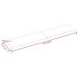 vidaXL Tischplatte 220x50x4 cm Massivholz Eiche Unbehandelt Baumkante vidaXL Tischplatte 220x50x4 cm Massivholz Eiche Unbehandelt Baumkante