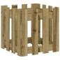 vidaXL Pflanzkübel Latten-Design 40x40x40 cm Kiefernholz Imprägniert vidaXL Pflanzkübel Latten-Design 40x40x40 cm Kiefernholz Imprägniert