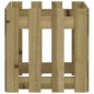 vidaXL Pflanzkübel Latten-Design 40x40x40 cm Kiefernholz Imprägniert vidaXL Pflanzkübel Latten-Design 40x40x40 cm Kiefernholz Imprägniert