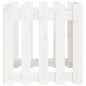 vidaXL Pflanzkübel Lattenzaun-Design Weiß 50x50x50cm Massivholz Kiefer vidaXL Pflanzkübel Lattenzaun-Design Weiß 50x50x50cm Massivholz Kiefer