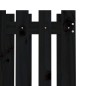 vidaXL Pflanzkübel Lattenzaun-Design Schwarz 70x70x70 cm Kiefernholz vidaXL Pflanzkübel Lattenzaun-Design Schwarz 70x70x70 cm Kiefernholz