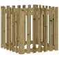 vidaXL Pflanzkübel Latten-Design 70x70x70 cm Kiefernholz Imprägniert vidaXL Pflanzkübel Latten-Design 70x70x70 cm Kiefernholz Imprägniert