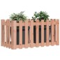 vidaXL Hochbeet Lattenzaun-Design 100x50x70 cm Massivholz Douglasie vidaXL Hochbeet Lattenzaun-Design 100x50x70 cm Massivholz Douglasie