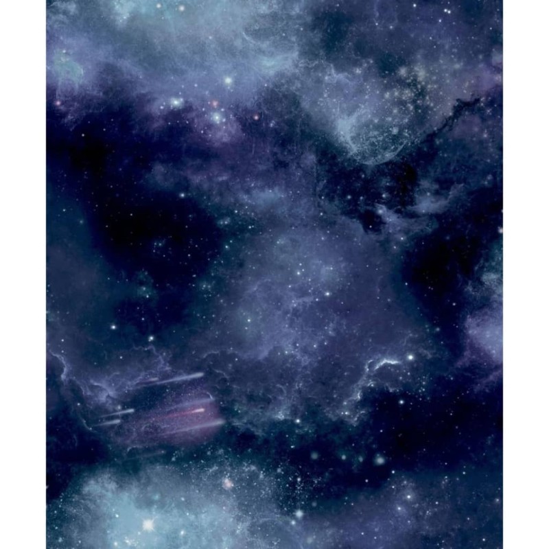 Good Vibes Tapete Galaxy with Stars Schwarz und Lila Good Vibes Tapete Galaxy with Stars Schwarz und Lila