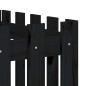 vidaXL Hochbeet Latten-Design Schwarz 200x50x50 cm Massivholz Kiefer vidaXL Hochbeet Latten-Design Schwarz 200x50x50 cm Massivholz Kiefer