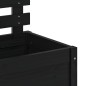vidaXL Pflanzkübel Rankhilfe Schwarz 79x39,5x114 cm Massivholz Kiefer vidaXL Pflanzkübel Rankhilfe Schwarz 79x39,5x114 cm Massivholz Kiefer
