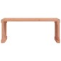 vidaXL Gartenbank Ausziehbar 212,5x40,5x45 cm Massivholz Douglasie