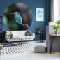 WallArt Fototapete The Kingfisher Rund 190 cm WallArt Fototapete The Kingfisher Rund 190 cm