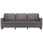 vidaXL 3-Sitzer-Sofa Grau 180 cm Kunstleder vidaXL 3-Sitzer-Sofa Grau 180 cm Kunstleder