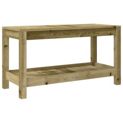 vidaXL Gartenbank 82,5x35x45 cm Imprägniertes Kiefernholz
