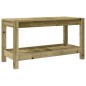 vidaXL Gartenbank 82,5x35x45 cm Imprägniertes Kiefernholz vidaXL Gartenbank 82,5x35x45 cm Imprägniertes Kiefernholz