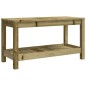 vidaXL Gartenbank 82,5x35x45 cm Imprägniertes Kiefernholz vidaXL Gartenbank 82,5x35x45 cm Imprägniertes Kiefernholz