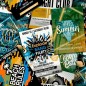 Good Vibes Tapete Club Posters Grün und Orange Good Vibes Tapete Club Posters Grün und Orange