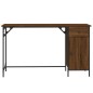 vidaXL Computertisch Braun Eiche-Optik 131x48x75 cm Holzwerkstoff vidaXL Computertisch Braun Eiche-Optik 131x48x75 cm Holzwerkstoff
