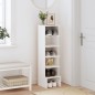 vidaXL Schuhregal Weiß 28x30x104 cm Massivholz Kiefer vidaXL Schuhregal Weiß 28x30x104 cm Massivholz Kiefer