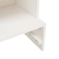 vidaXL Schuhregal Weiß 28x30x104 cm Massivholz Kiefer vidaXL Schuhregal Weiß 28x30x104 cm Massivholz Kiefer