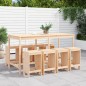 vidaXL 9-tlg. Gartenbar-Set Massivholz Kiefer vidaXL 9-tlg. Gartenbar-Set Massivholz Kiefer