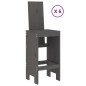 vidaXL 7-tlg. Gartenbar-Set Grau Massivholz Kiefer vidaXL 7-tlg. Gartenbar-Set Grau Massivholz Kiefer