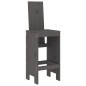 vidaXL 7-tlg. Gartenbar-Set Grau Massivholz Kiefer vidaXL 7-tlg. Gartenbar-Set Grau Massivholz Kiefer
