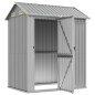 vidaXL Gerätehaus Hellgrau 192x152,5x237 cm Verzinkter Stahl vidaXL Gerätehaus Hellgrau 192x152,5x237 cm Verzinkter Stahl
