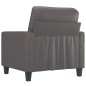 vidaXL Sessel Grau 60 cm Kunstleder vidaXL Sessel Grau 60 cm Kunstleder