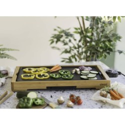 Livoo Bambus-Grill 58x30x6 cm 2200 W Holz