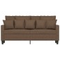 vidaXL 2-Sitzer-Sofa Braun 140 cm Stoff vidaXL 2-Sitzer-Sofa Braun 140 cm Stoff