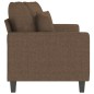 vidaXL 2-Sitzer-Sofa Braun 140 cm Stoff vidaXL 2-Sitzer-Sofa Braun 140 cm Stoff