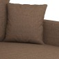 vidaXL 2-Sitzer-Sofa Braun 140 cm Stoff vidaXL 2-Sitzer-Sofa Braun 140 cm Stoff