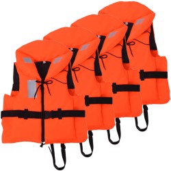vidaXL Schwimmwesten 4 Stk. 100 N 70-90 kg
