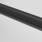 vidaXL Innentür Schlank Schwarz 83x201,5 cm Hartglas & Aluminium vidaXL Innentür Schlank Schwarz 83x201,5 cm Hartglas & Aluminium