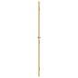 vidaXL Innentür Schlank Golden 83x201,5 cm Hartglas und Aluminium vidaXL Innentür Schlank Golden 83x201,5 cm Hartglas und Aluminium