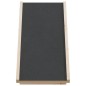 vidaXL Hunderampe Grau 70x35 cm Massivholz Tanne vidaXL Hunderampe Grau 70x35 cm Massivholz Tanne