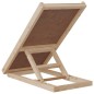 vidaXL Hunderampe Grau 70x35 cm Massivholz Tanne vidaXL Hunderampe Grau 70x35 cm Massivholz Tanne