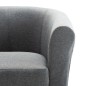 vidaXL Sessel Hellgrau Stoff vidaXL Sessel Hellgrau Stoff