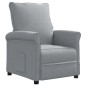 vidaXL Relaxsessel Hellgrau Stoff vidaXL Relaxsessel Hellgrau Stoff