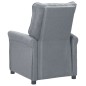vidaXL Relaxsessel Hellgrau Stoff vidaXL Relaxsessel Hellgrau Stoff
