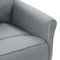 vidaXL Relaxsessel Hellgrau Stoff vidaXL Relaxsessel Hellgrau Stoff