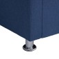 vidaXL Würfel-Sessel Blau Stoff vidaXL Würfel-Sessel Blau Stoff