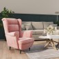 vidaXL Sessel Rosa Samt vidaXL Sessel Rosa Samt