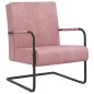 vidaXL Freischwinger Rosa Samt vidaXL Freischwinger Rosa Samt