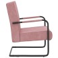 vidaXL Freischwinger Rosa Samt vidaXL Freischwinger Rosa Samt