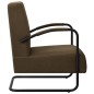 vidaXL Sessel Dunkelbraun Stoff vidaXL Sessel Dunkelbraun Stoff