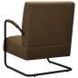vidaXL Sessel Dunkelbraun Stoff vidaXL Sessel Dunkelbraun Stoff