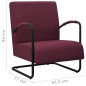 vidaXL Sessel Lila Stoff vidaXL Sessel Lila Stoff