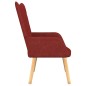 vidaXL Relaxsessel Weinrot Stoff vidaXL Relaxsessel Weinrot Stoff