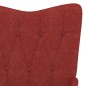 vidaXL Relaxsessel Weinrot Stoff vidaXL Relaxsessel Weinrot Stoff