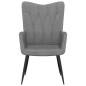 vidaXL Relaxsessel Dunkelgrau Stoff vidaXL Relaxsessel Dunkelgrau Stoff